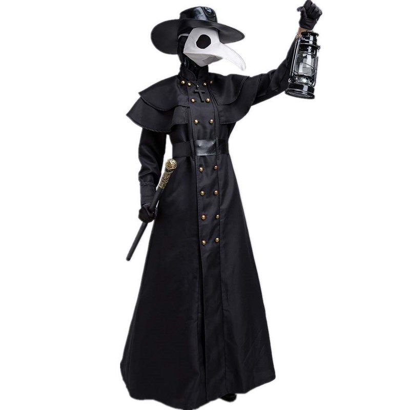Ethnic Wear Fashion Brand - ハロウィン コスプレ衣装 牧師 ブラックローブ レディース エスニック