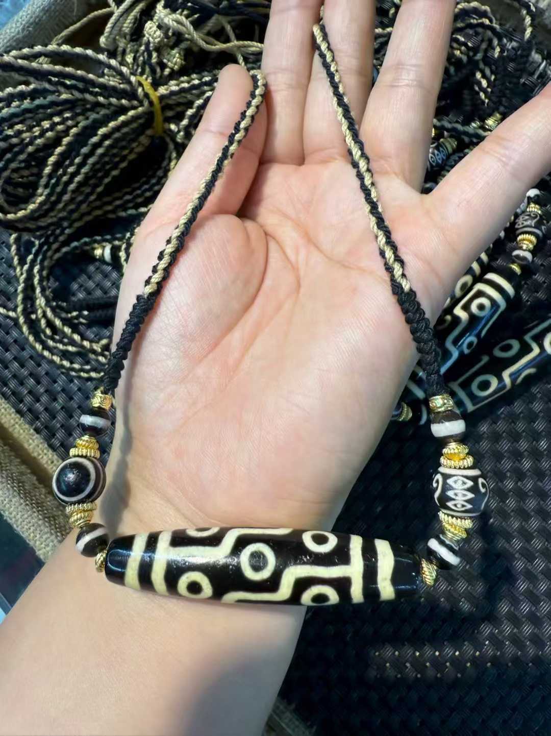 Ethnic Fashion Design - 10 ピース/ロット 9 目目に見えないドラゴン Nacklace 女性