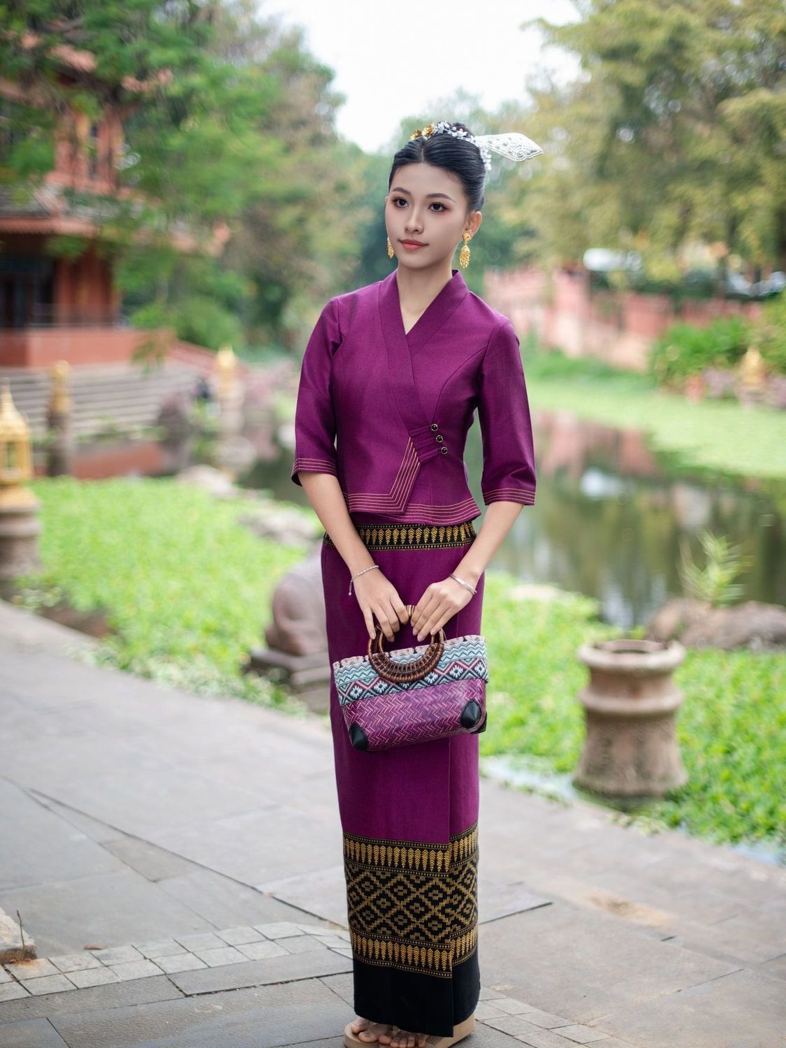 2 個タイミャンマー Long-gyi スカートサロンダイチ - Batik Sarong Wrap のレビューと価格