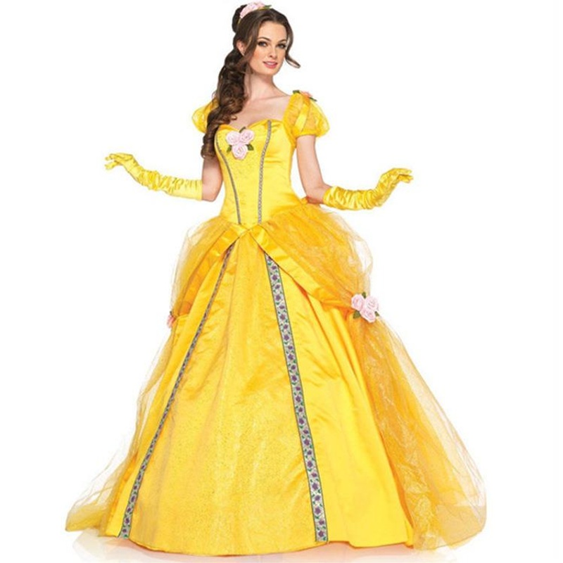 大人用ハロウィンプリンセスドレスコスプレ衣装中国メーカーオリ - Ethnic Wear Fashion Designer のレビューと価格