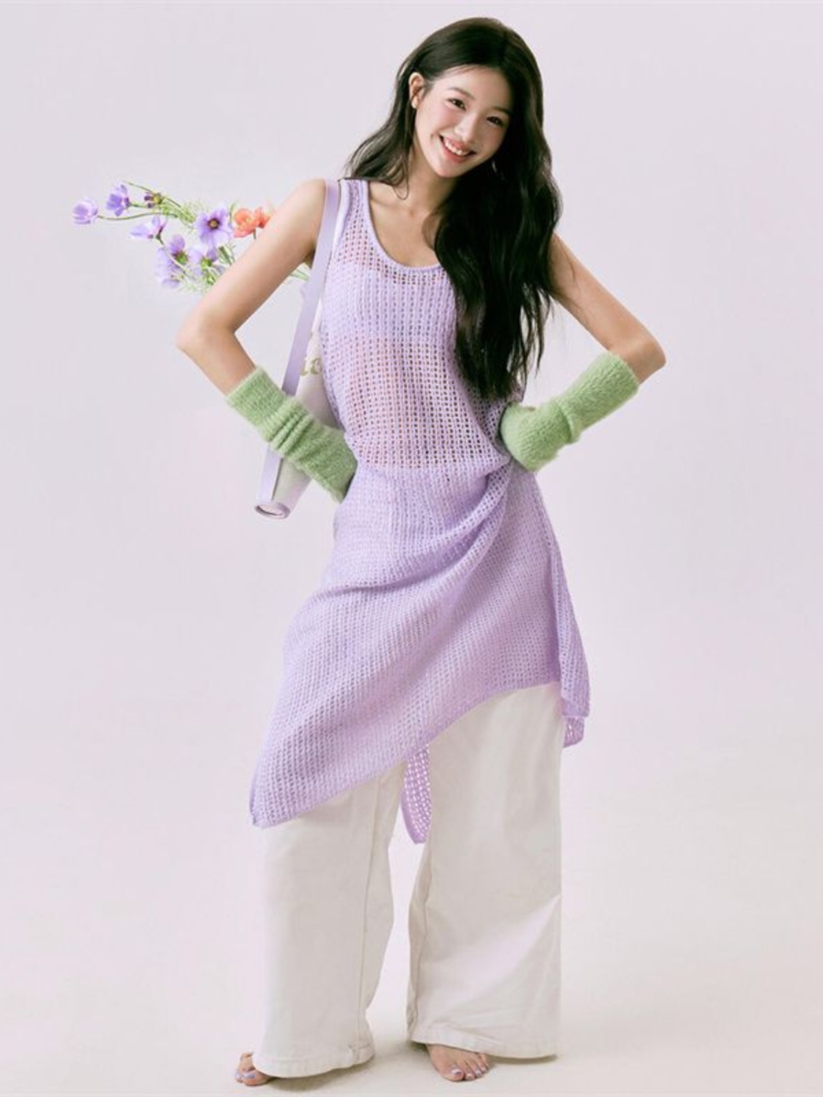 ロマンチックな春の花柄プリント写真スタジオ新しいスタイルの女 - Ethnic Fashion Studio のレビューと価格