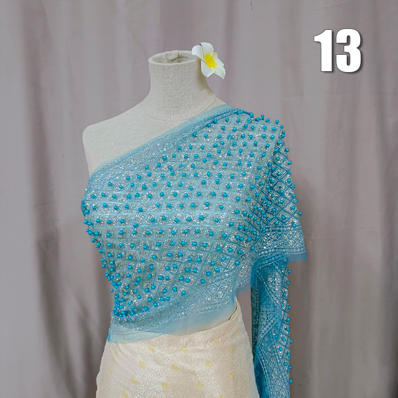 女性用エスニックスタイル光沢ビーズレースショールスカーフラッ - Batik Sarong Wrap のレビューと価格