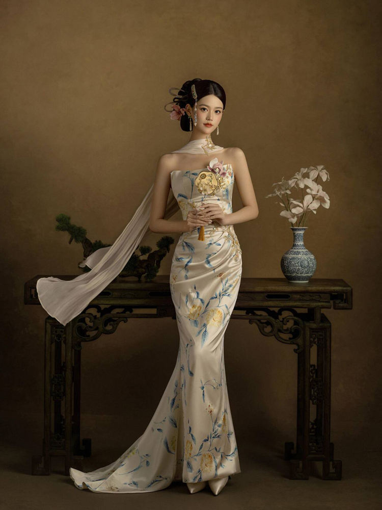 2026年新作スタジオ中国風ウェディングドレスポートレート写 - Ethnic Fashion Studio のレビューと価格