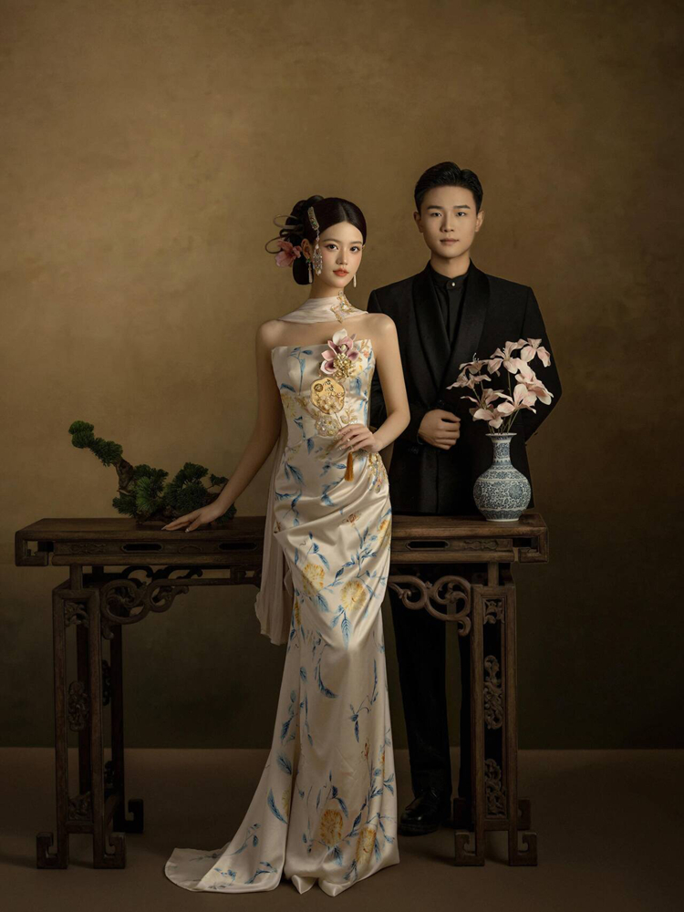 2026年新作スタジオ中国風ウェディングドレスポートレート写 - Ethnic Fashion Studio のレビューと価格