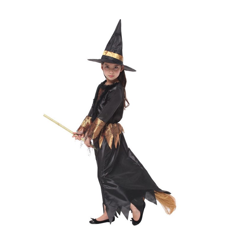 ハロウィン魔女ウィザードコスチュームコスプレ女の子の伝統的な - Ethnic Wear Fashion Brand のレビューと価格