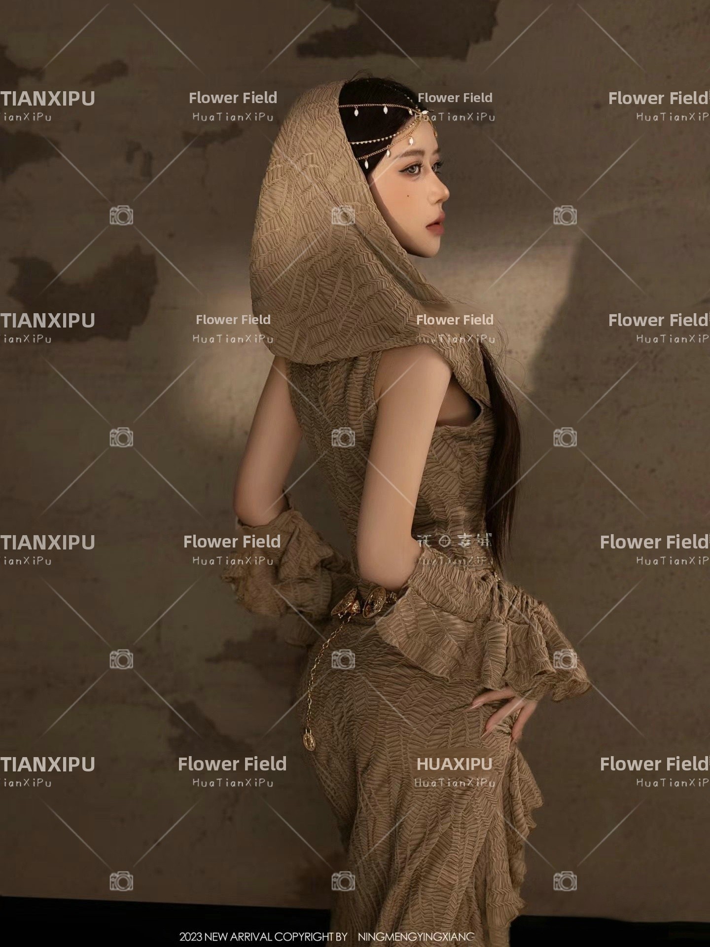 新しい砂漠のオアシスプリンセススタイルの写真撮影服旅行撮影エ - Ethnic Fashion Studio のレビューと価格