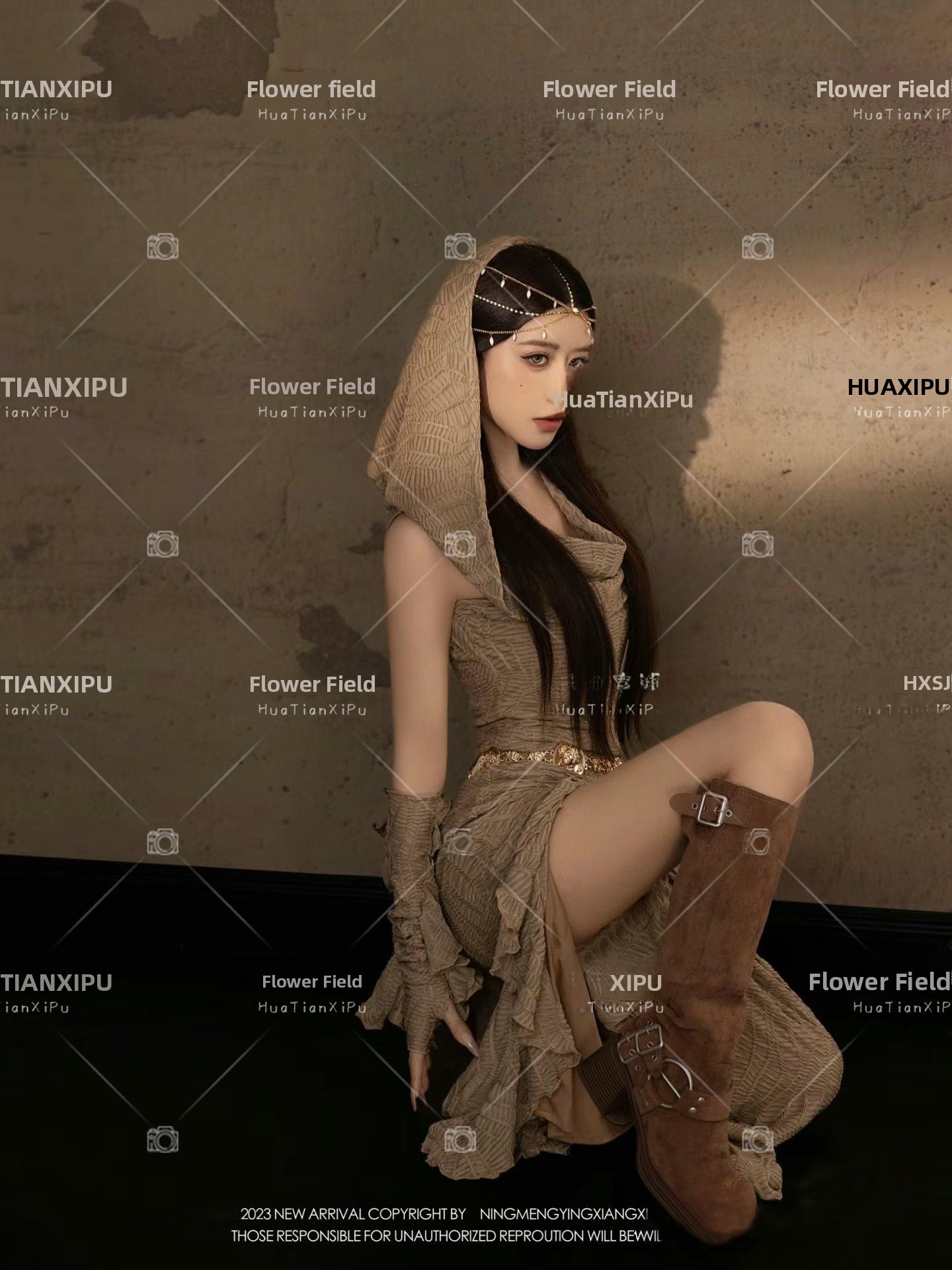新しい砂漠のオアシスプリンセススタイルの写真撮影服旅行撮影エ - Ethnic Fashion Studio のレビューと価格