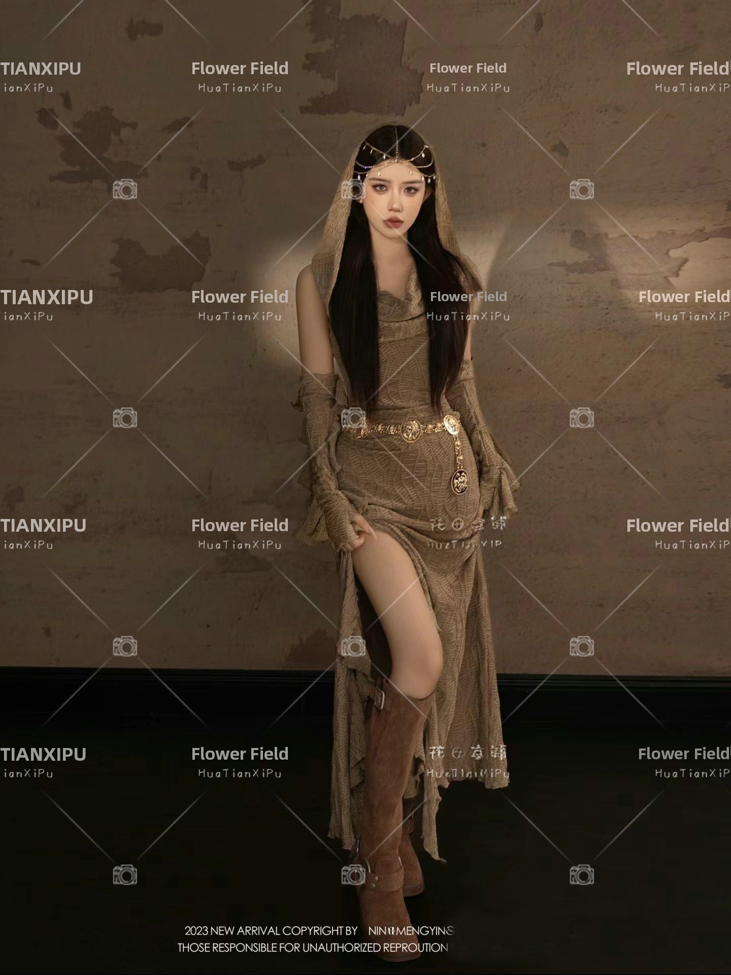 新しい砂漠のオアシスプリンセススタイルの写真撮影服旅行撮影エ - Ethnic Fashion Studio のレビューと価格