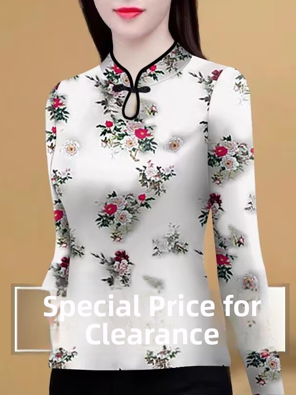 ファッショナブルなプリントベースシャツ女性用スリムフィットイ - Ethnic Wear In Fashion のレビューと価格