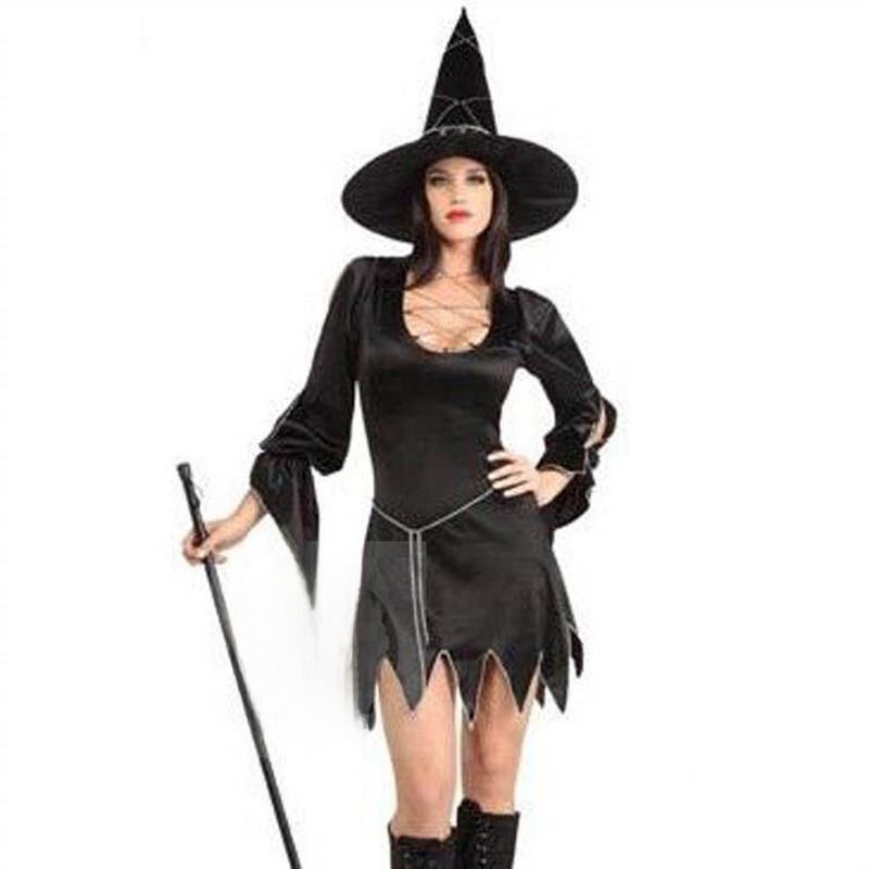 ハロウィン邪悪な魔女コスチュームコスプレダークウィッチステー - Ethnic Wear Fashion Brand のレビューと価格