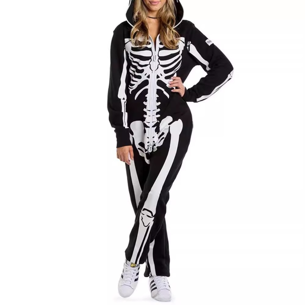 ハロウィンホラースケルトンコスチュームロールプレイングドレス - Ethnic Fashion Trends 2025 のレビューと価格
