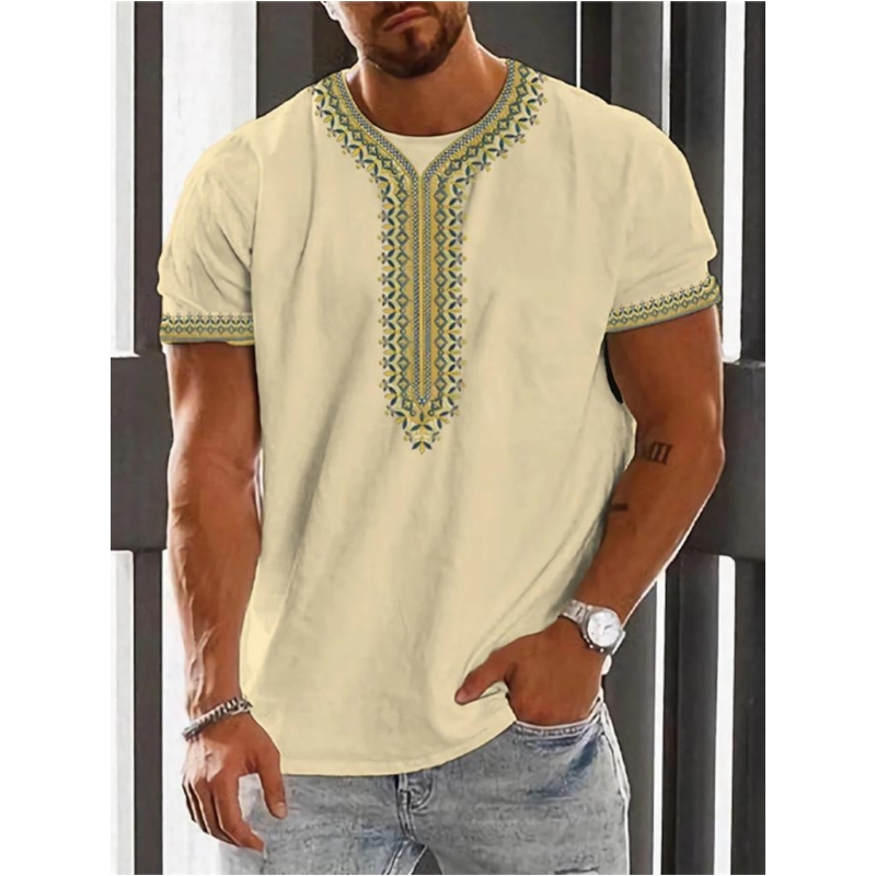 トレンド2025 ヴィンテージ エスニック グラフィック T - Ethnic Fashion Trends 2025 のレビューと価格